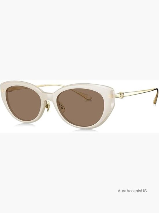 Trendy Cat Eye Polarized Sunglasses with Beta Titanium Temples